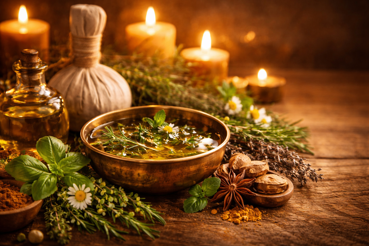 Ajurvédsky bylinkový olej